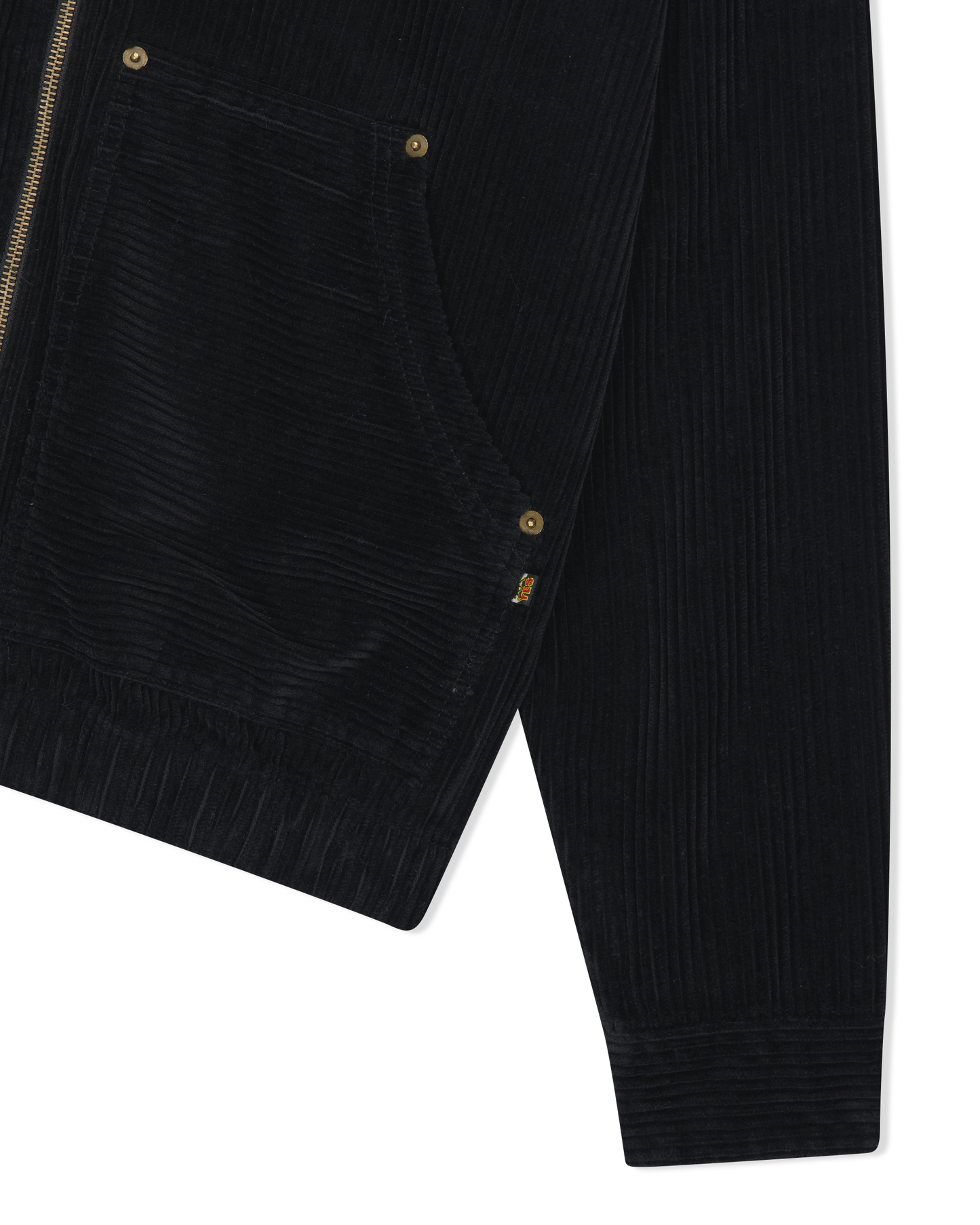 Corduroy Hooded Zip Jacket