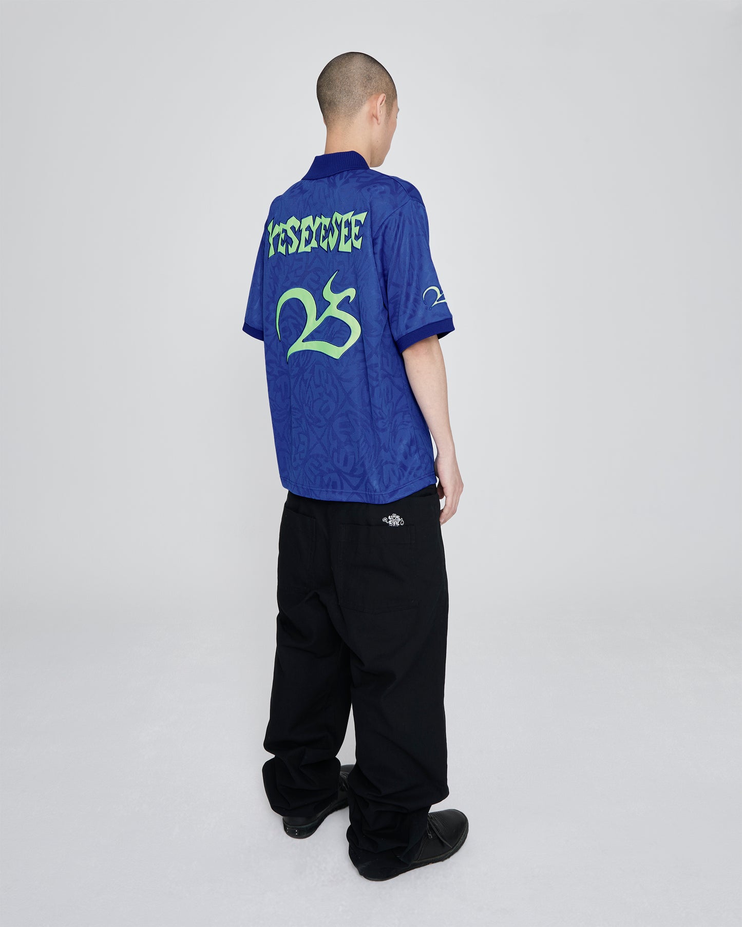 Y.E.S Jacquard Football Tee