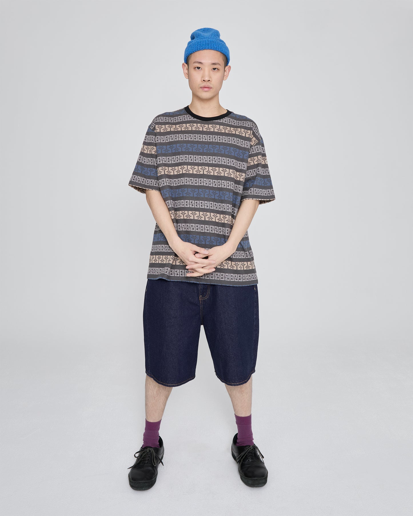 Y.E.S Palm Jacquard Tee