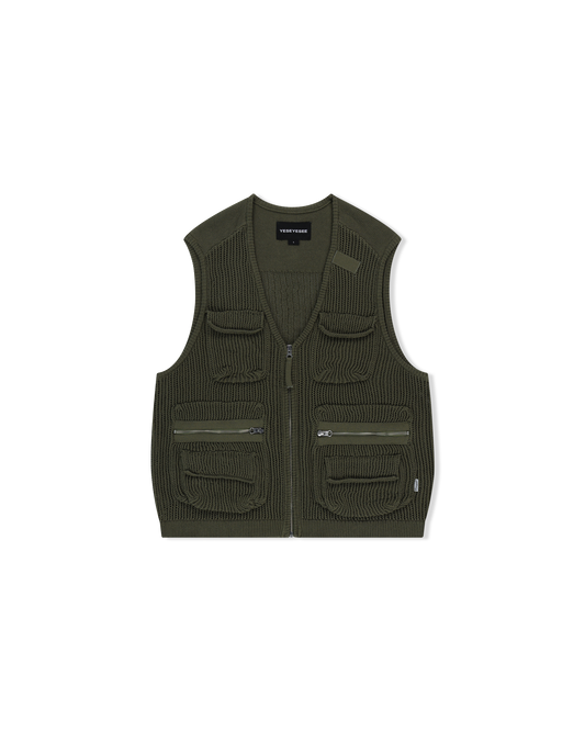 Knitted Utility Vest