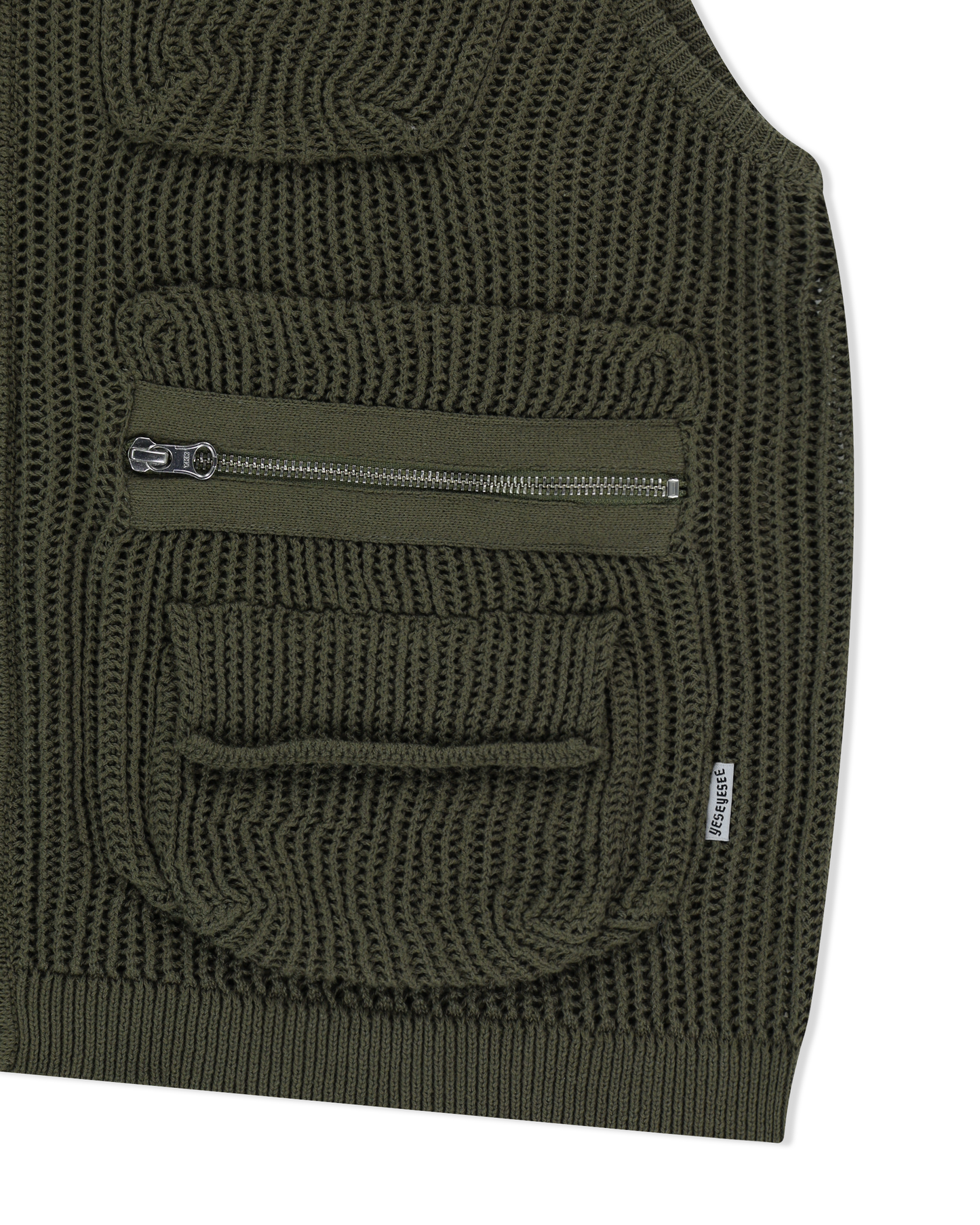 Knitted Utility Vest