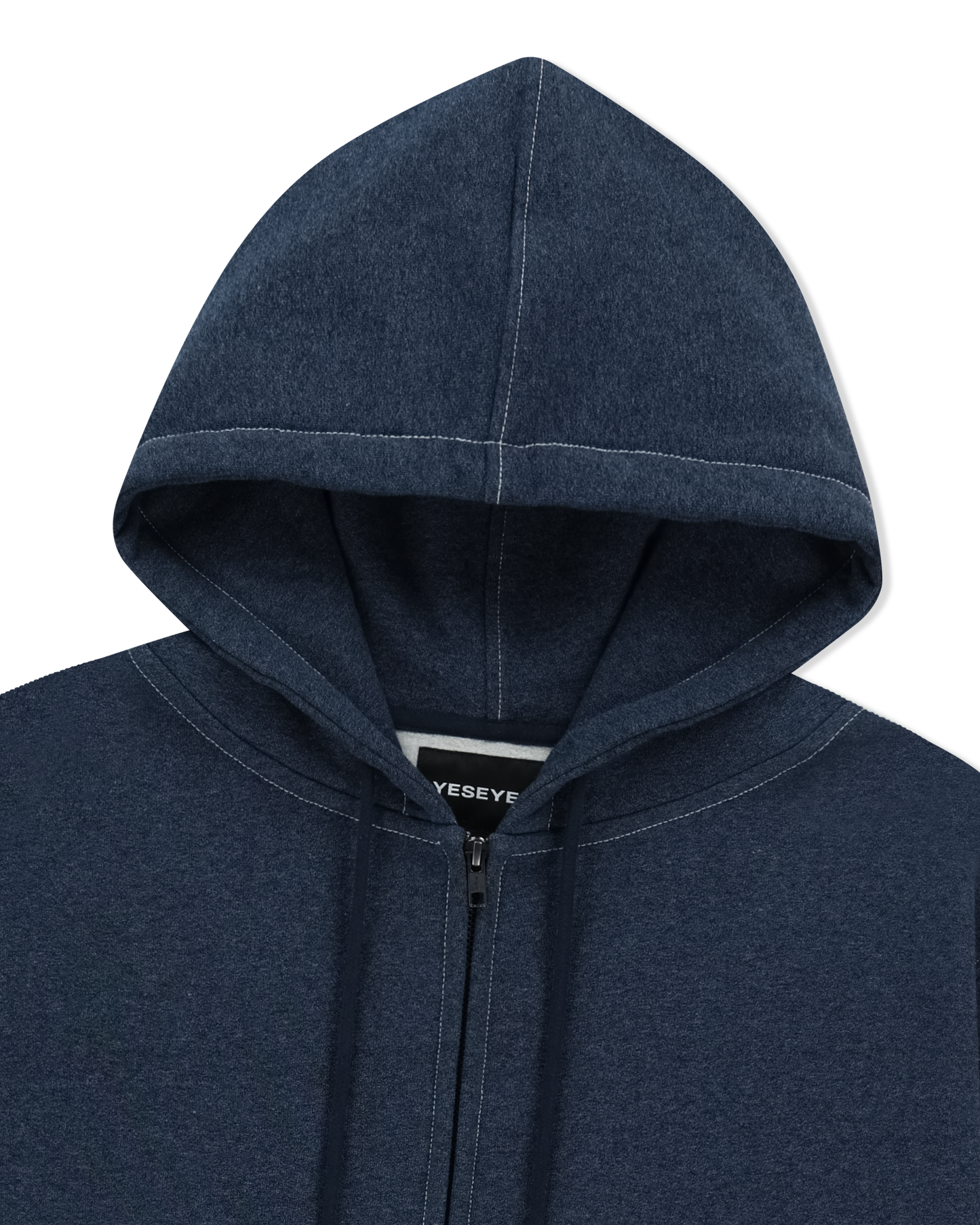Y.E.S Stitch Pocket Zip up Hoodie