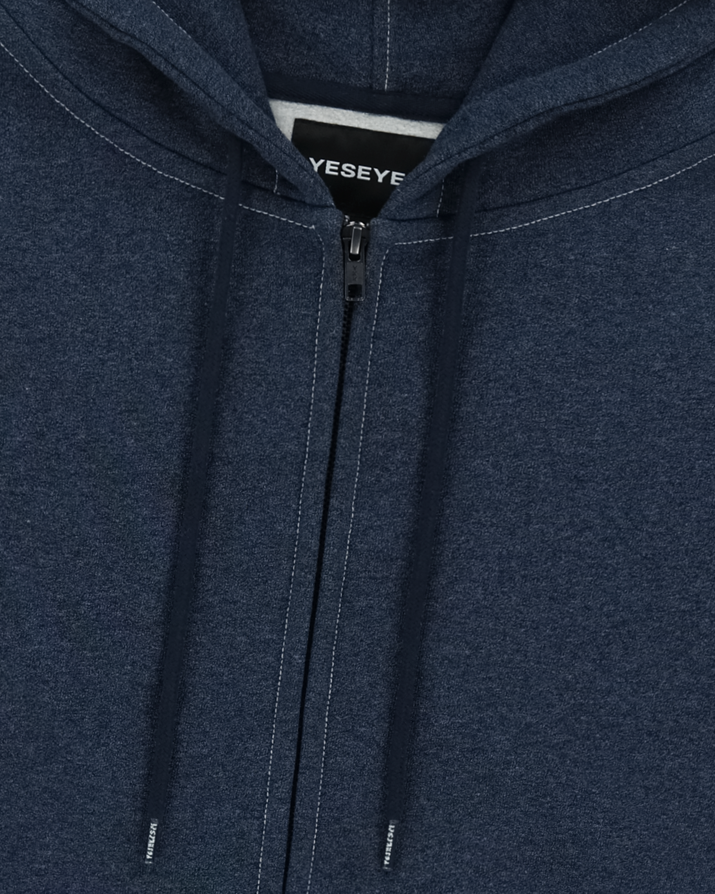 Y.E.S Stitch Pocket Zip up Hoodie