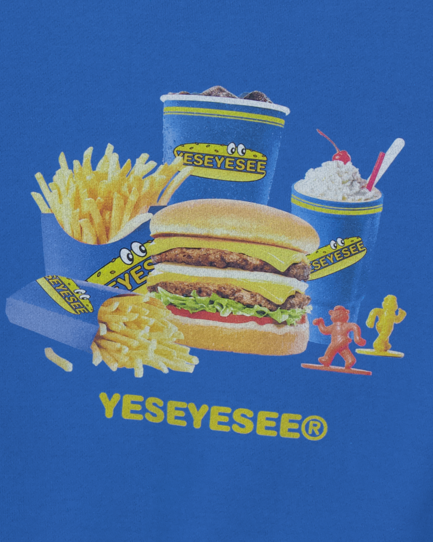 Y.E.S Burger Set Sweatshirt