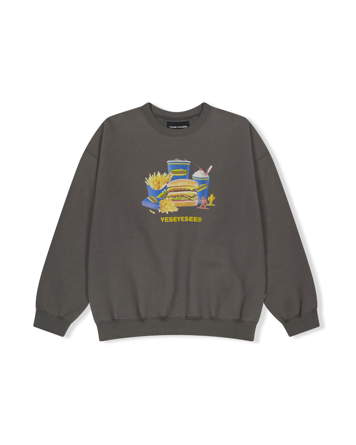 Y.E.S Burger Set Sweatshirt