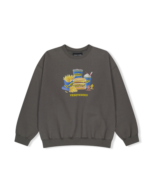 Y.E.S Burger Set Sweatshirt