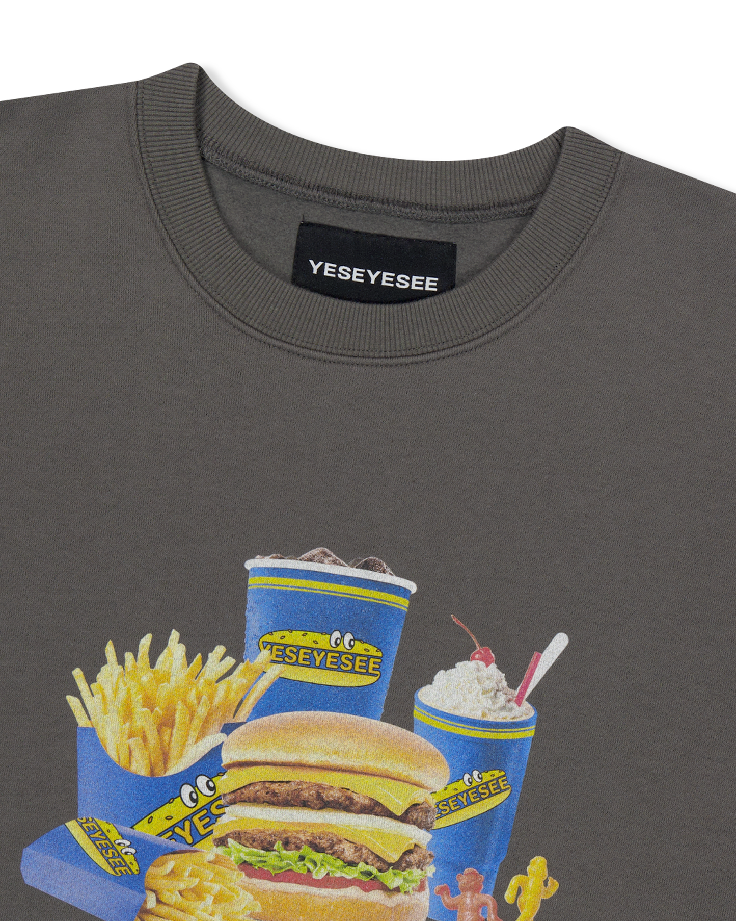 Y.E.S Burger Set Sweatshirt