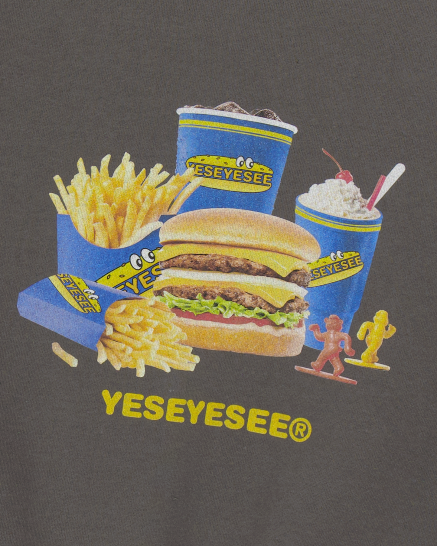 Y.E.S Burger Set Sweatshirt