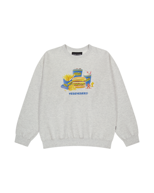 Y.E.S Burger Set Sweatshirt
