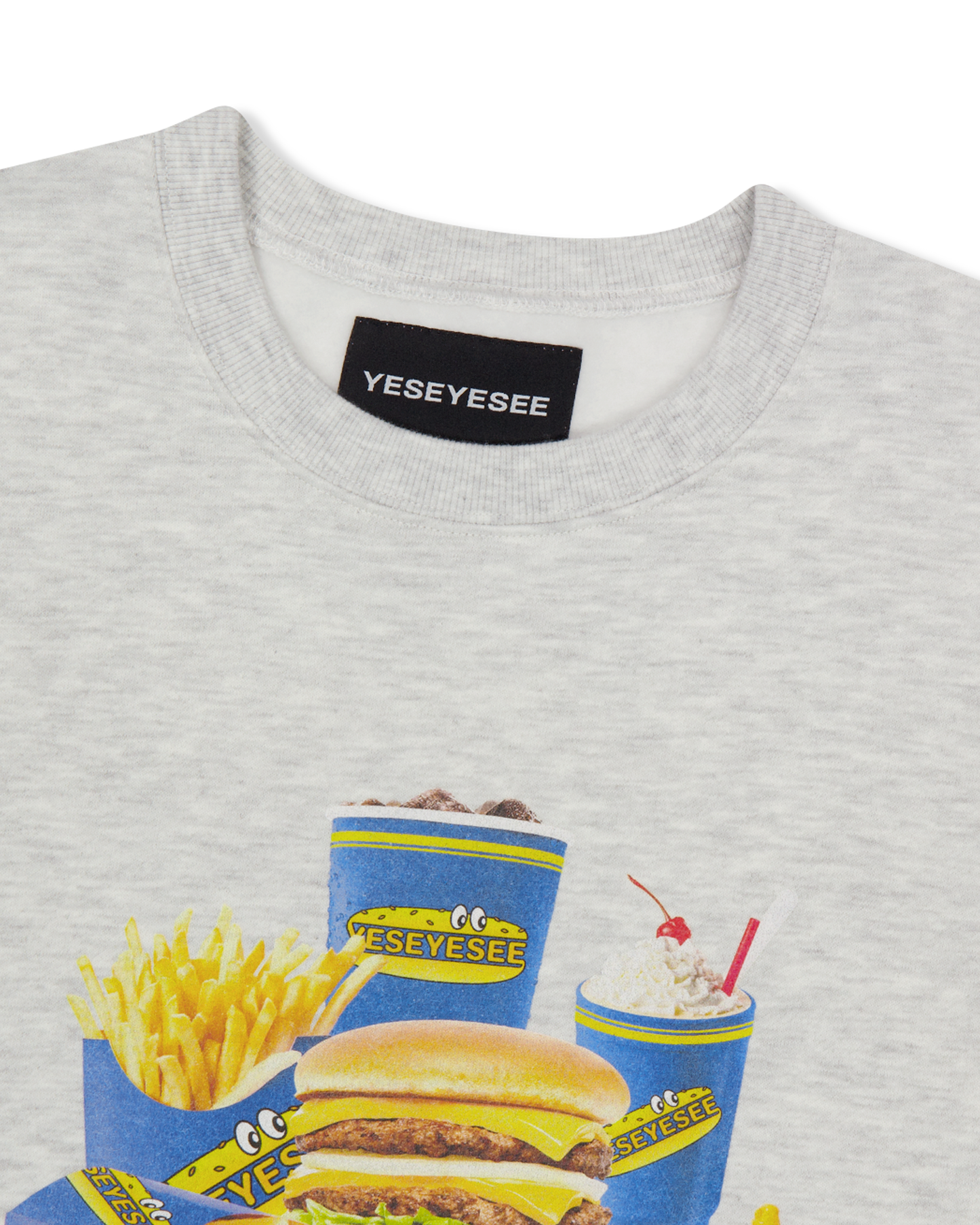 Y.E.S Burger Set Sweatshirt