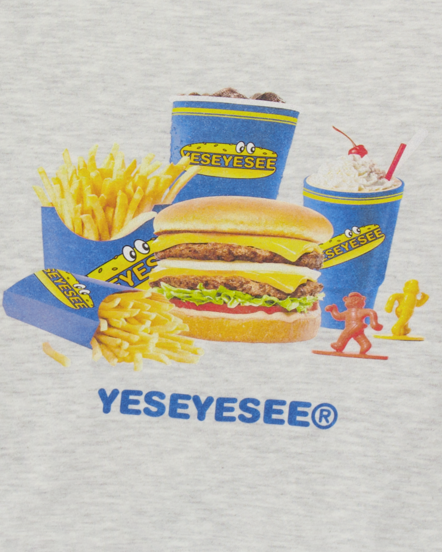 Y.E.S Burger Set Sweatshirt
