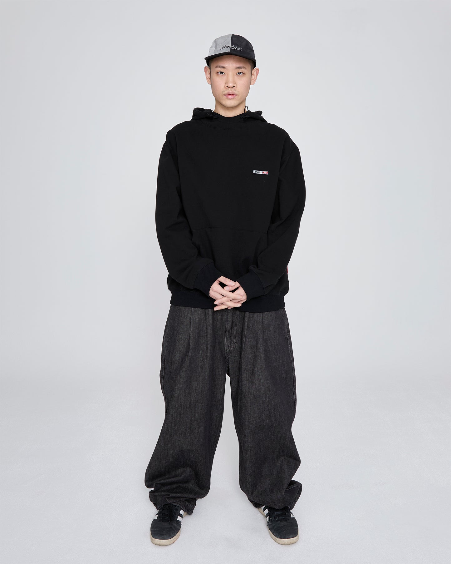 Adjustable X-Hook Easy Denim Pants