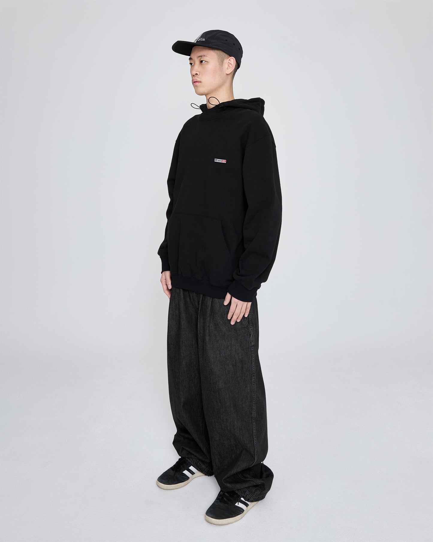Adjustable X-Hook Easy Denim Pants