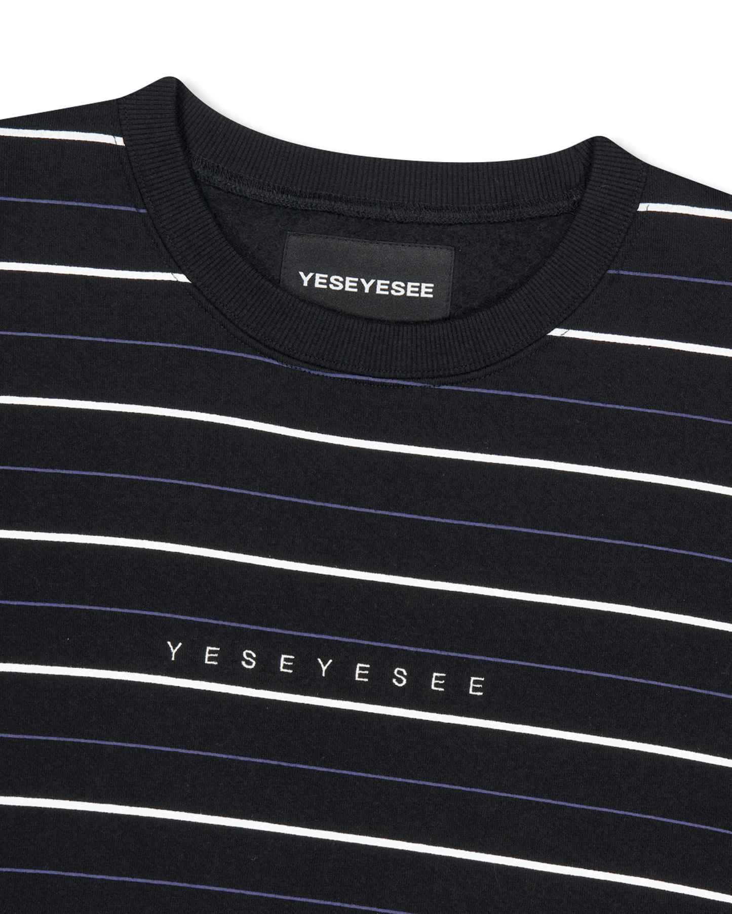 Y.E.S Thin Stripe Sweatshirt