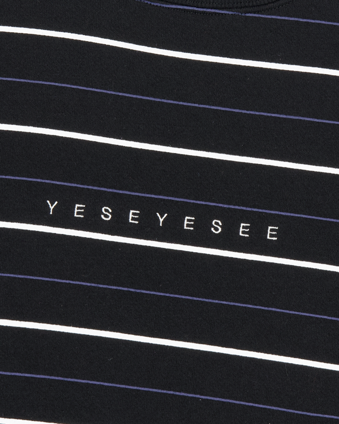 Y.E.S Thin Stripe Sweatshirt