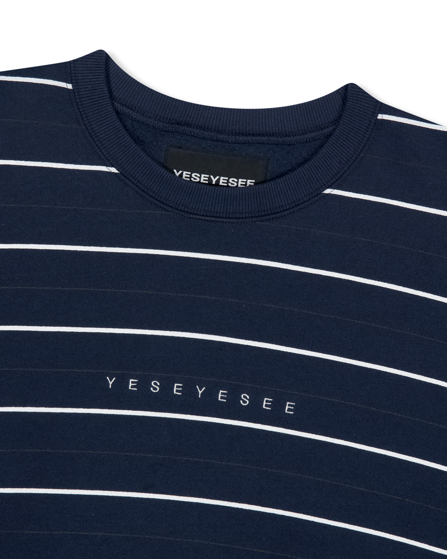 Y.E.S Thin Stripe Sweatshirt