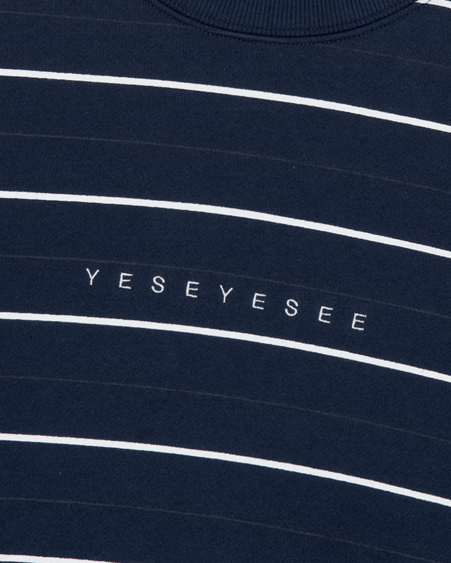 Y.E.S Thin Stripe Sweatshirt
