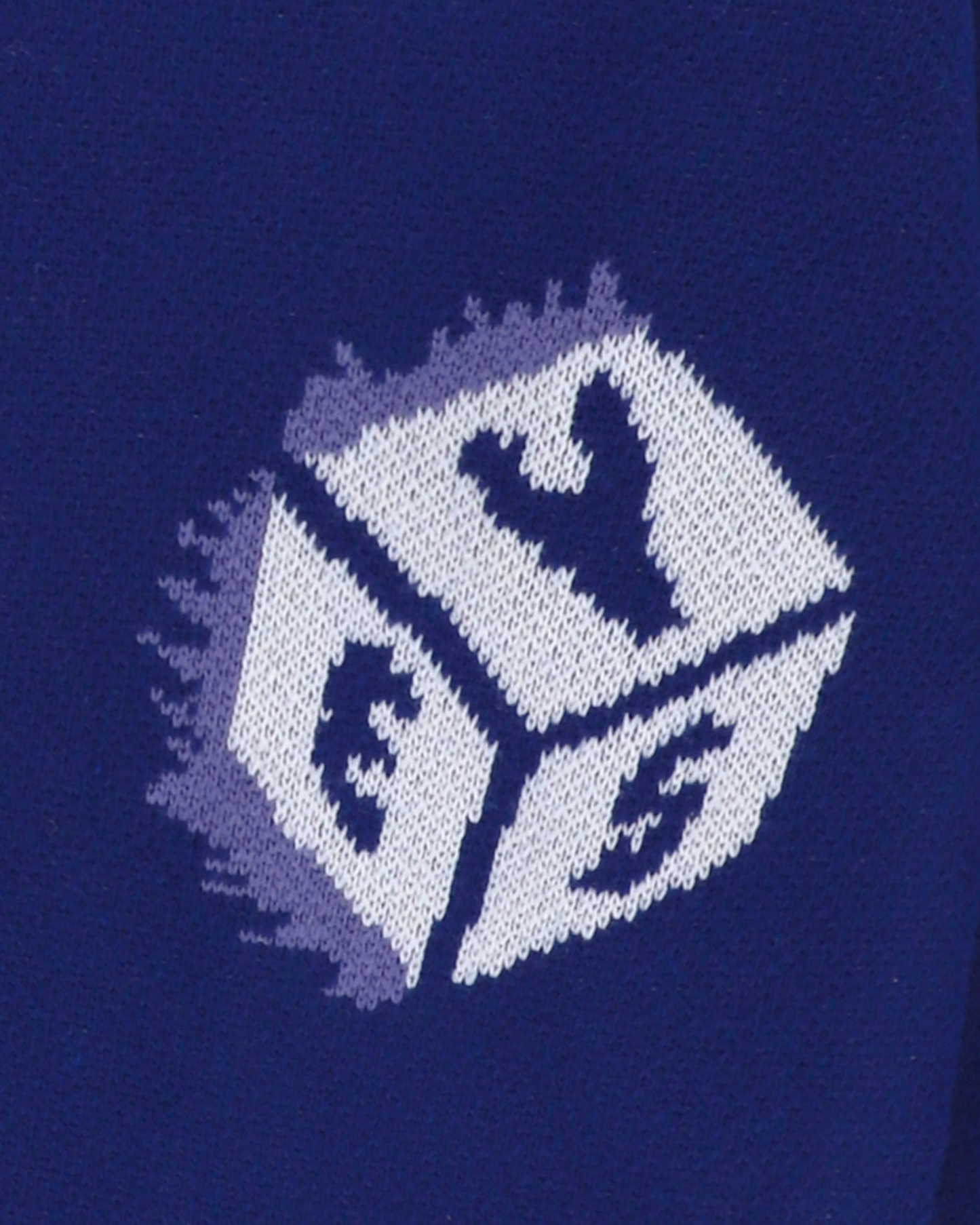 Y.E.S Dice Full Zip-up Knit Cardigan