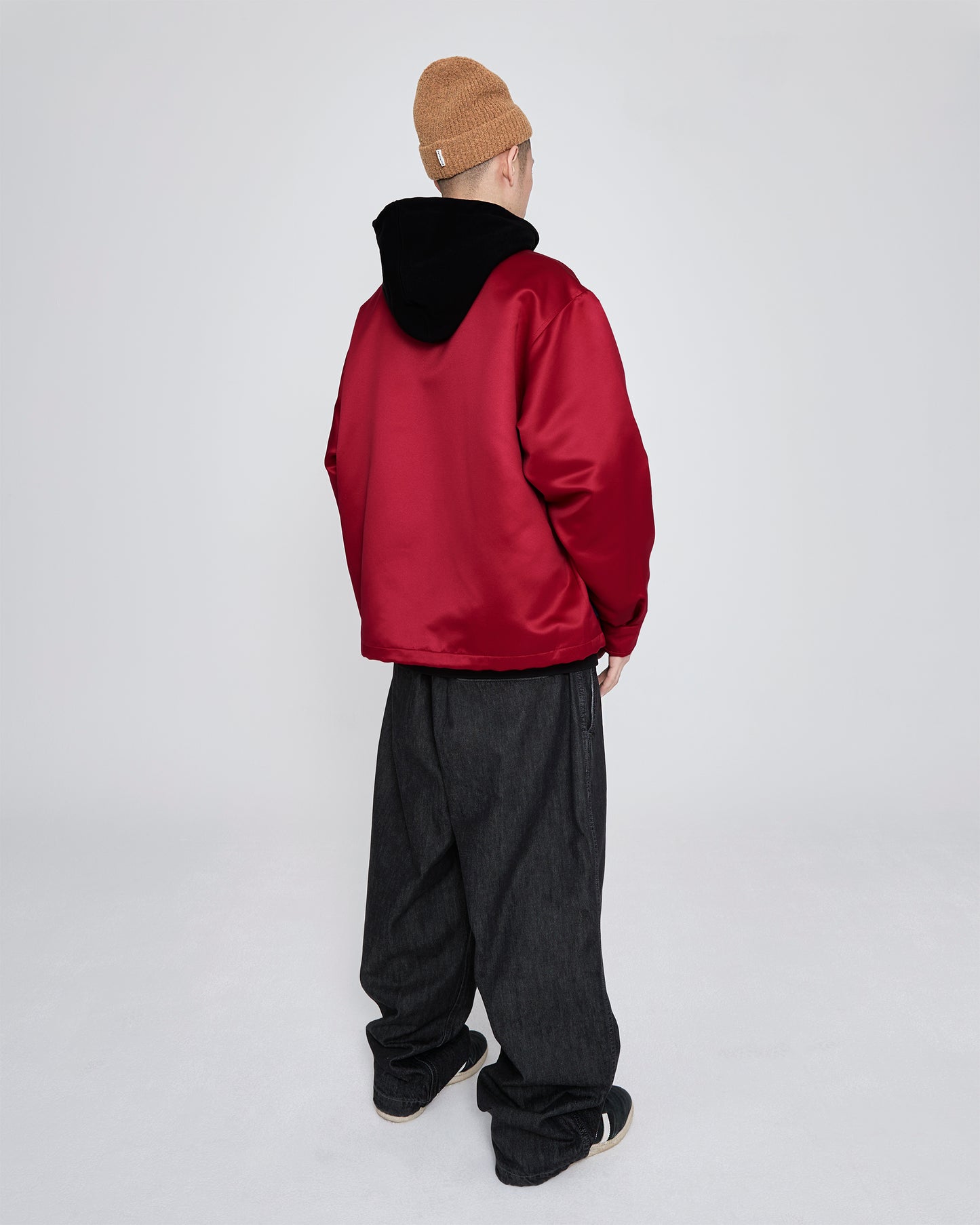 Chain Stitch Logo Coach Jacket