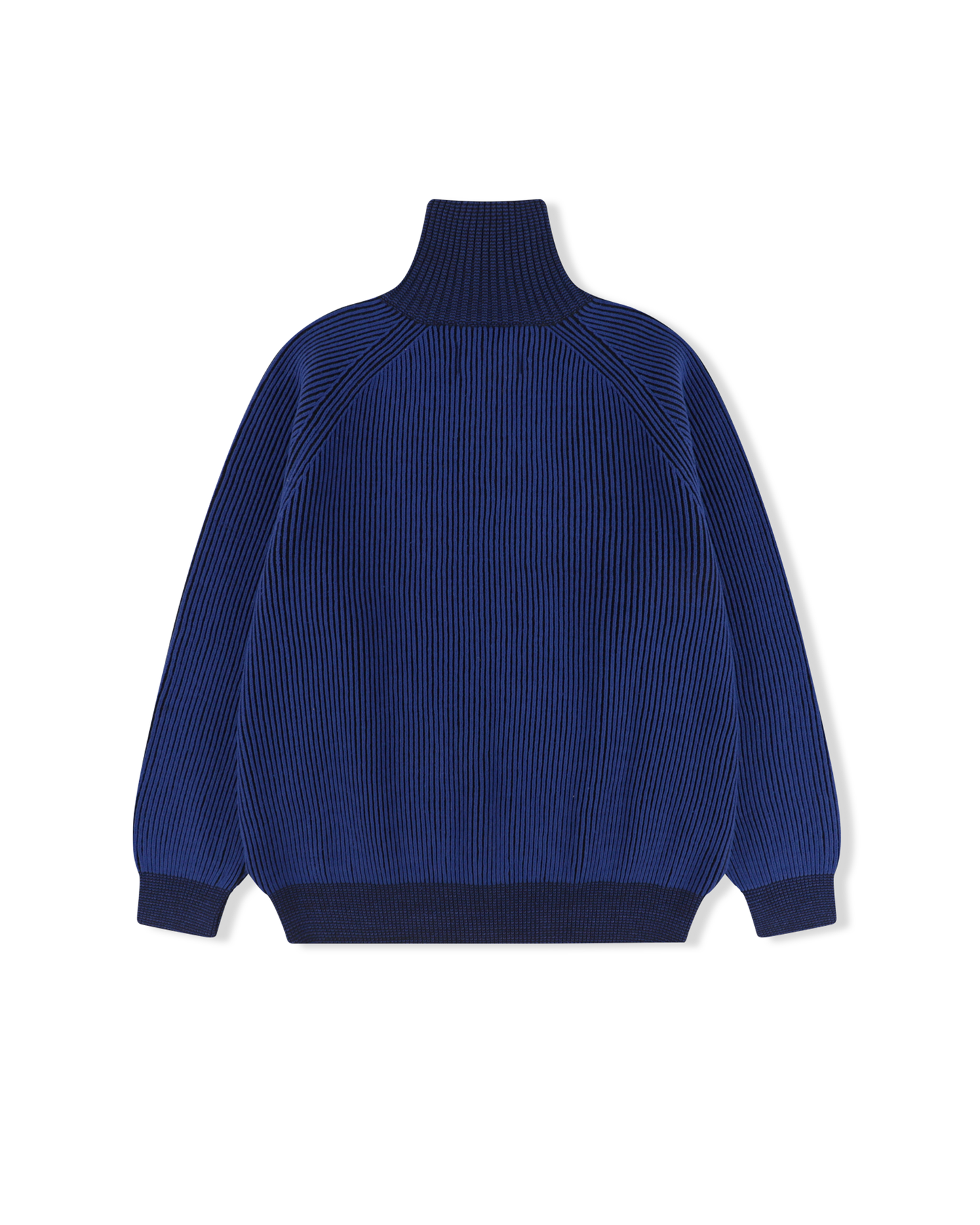 Rib Knit Half Zip up