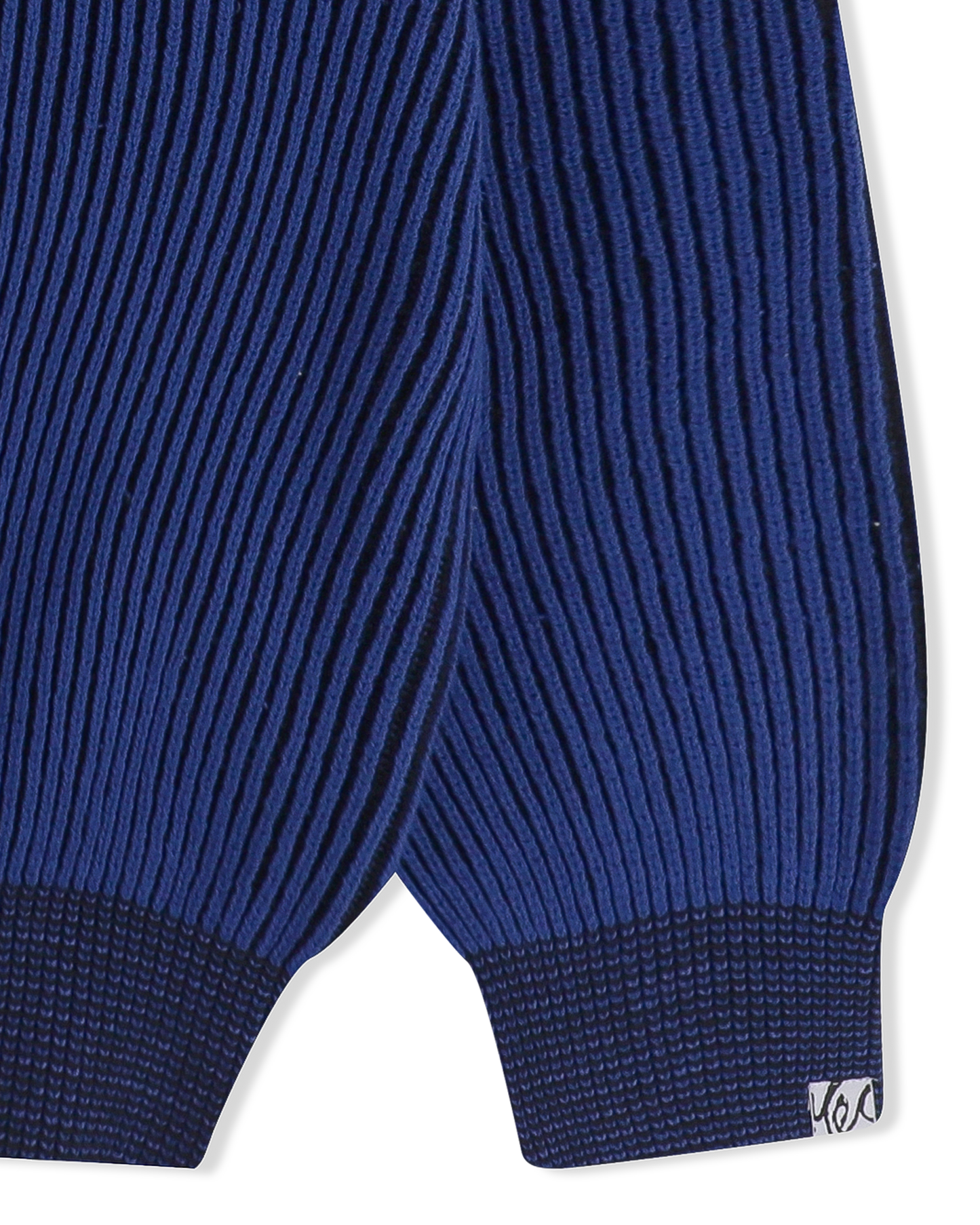 Rib Knit Half Zip up