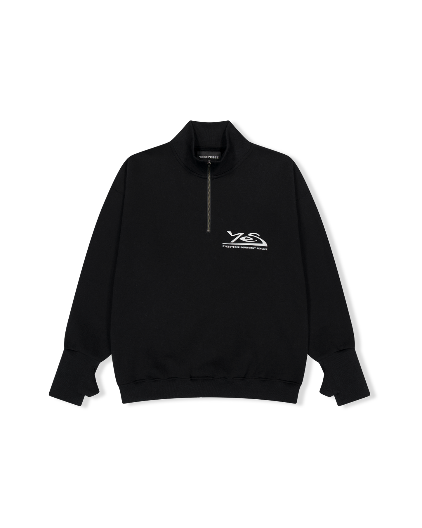 Y.E.S Thumb Hole Half Zip