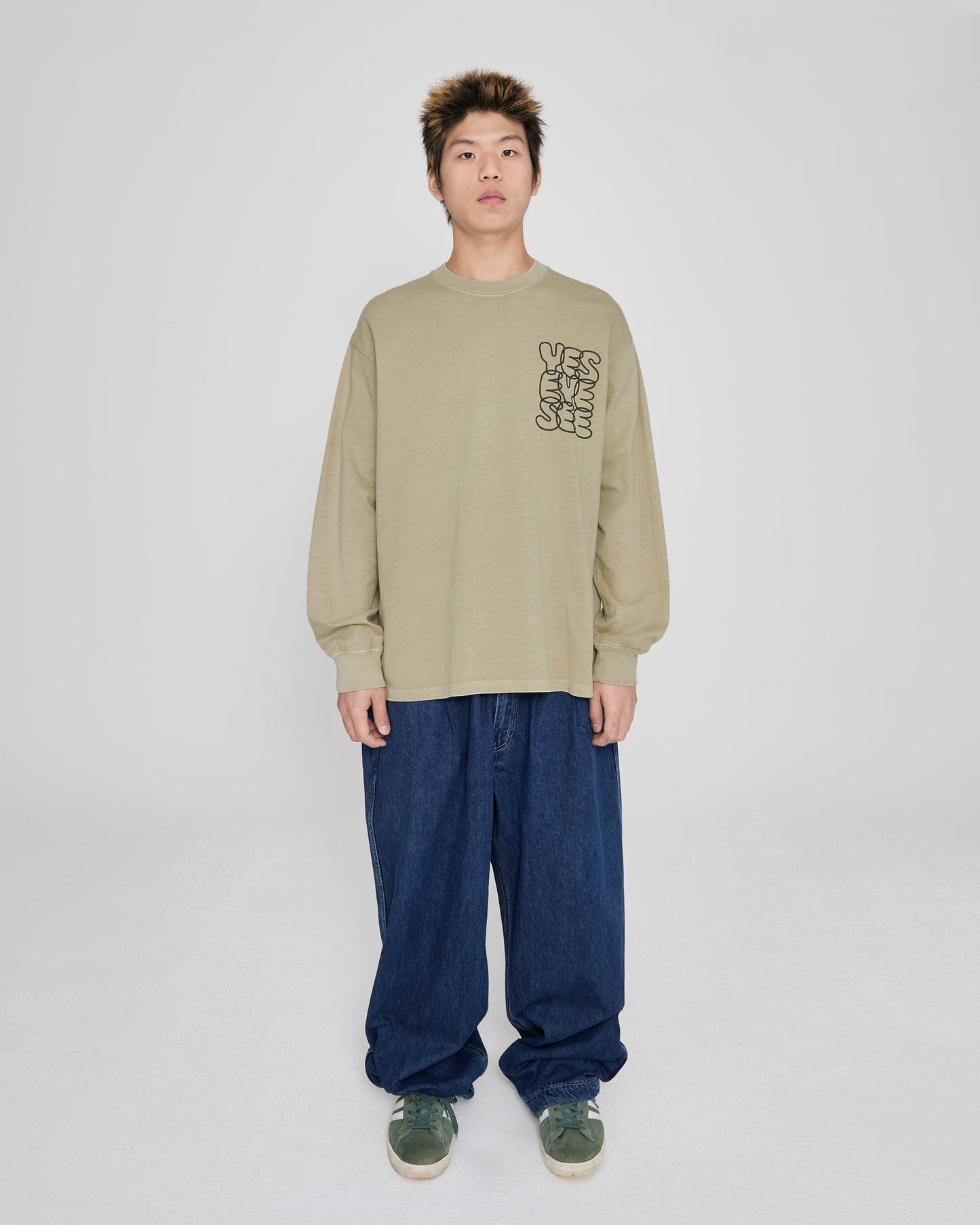 C-Logo Pigment L/S