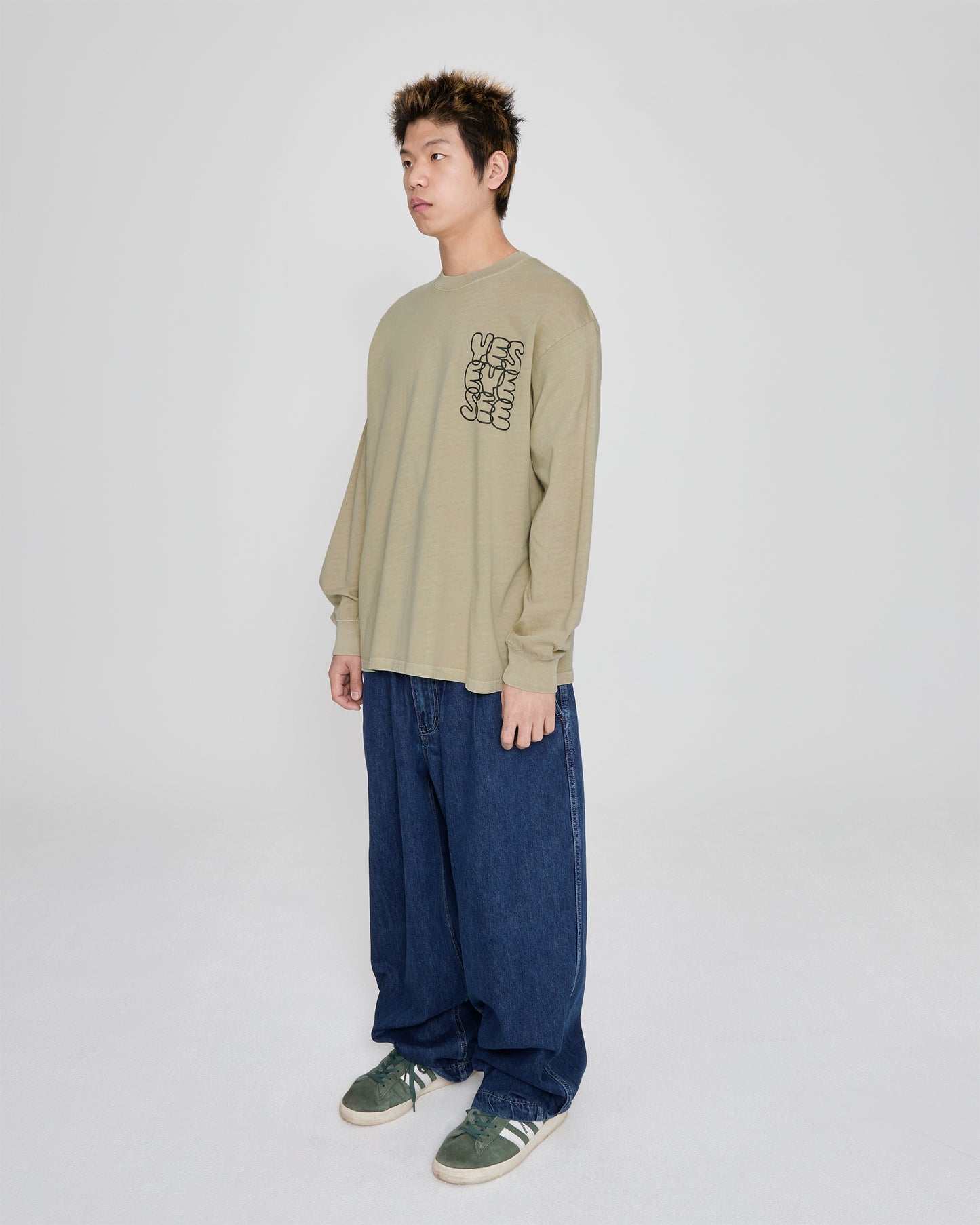 C-Logo Pigment L/S