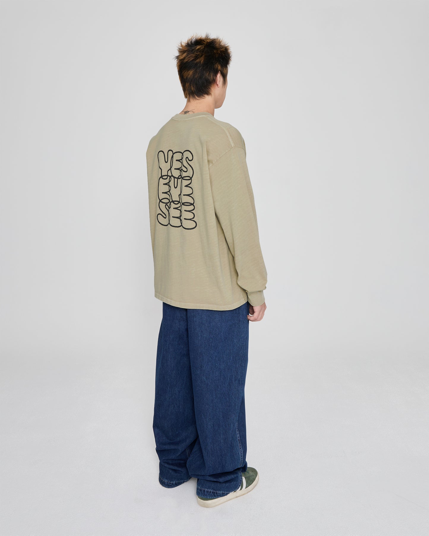 C-Logo Pigment L/S