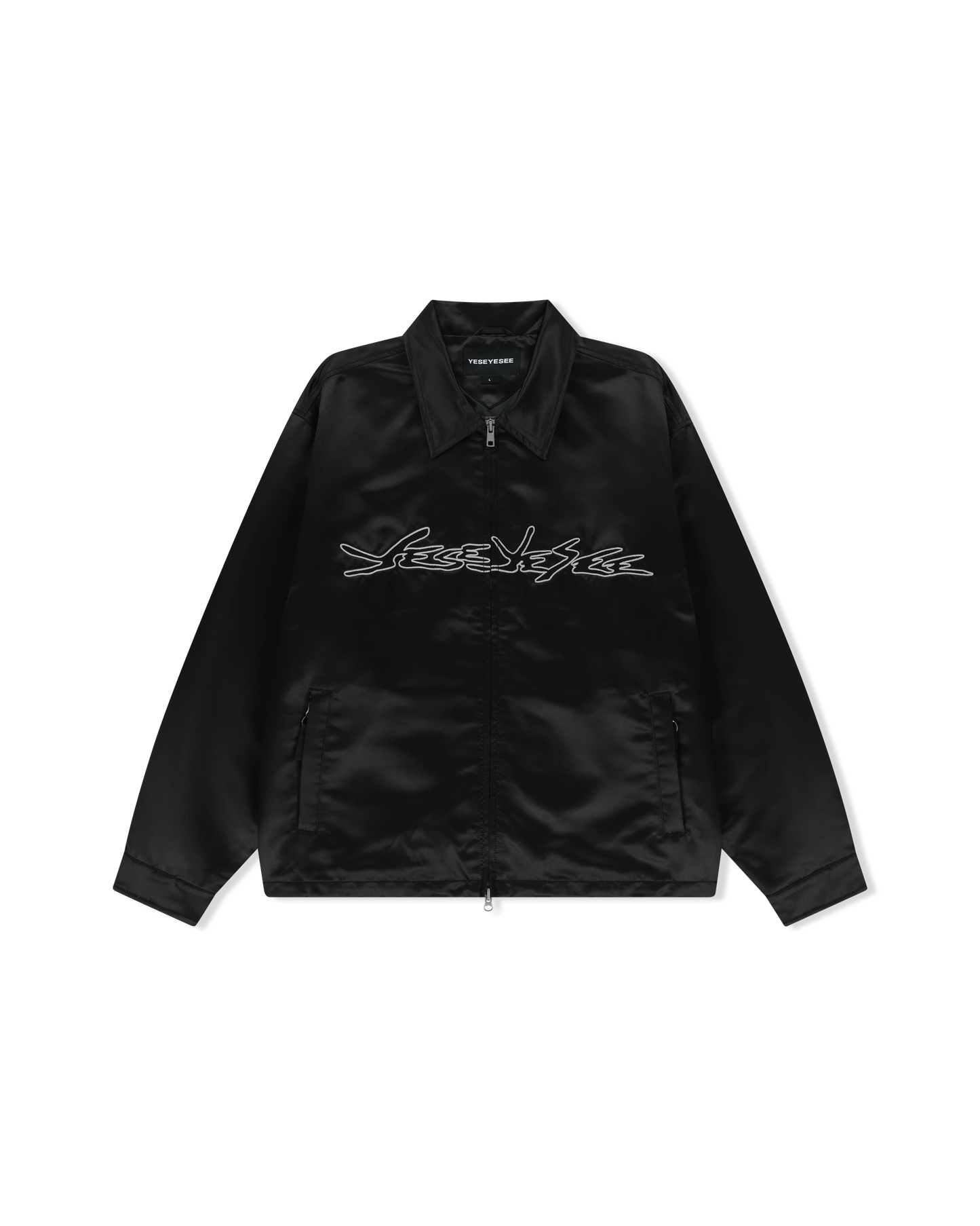 Chain Stitch Logo Coach Jacket