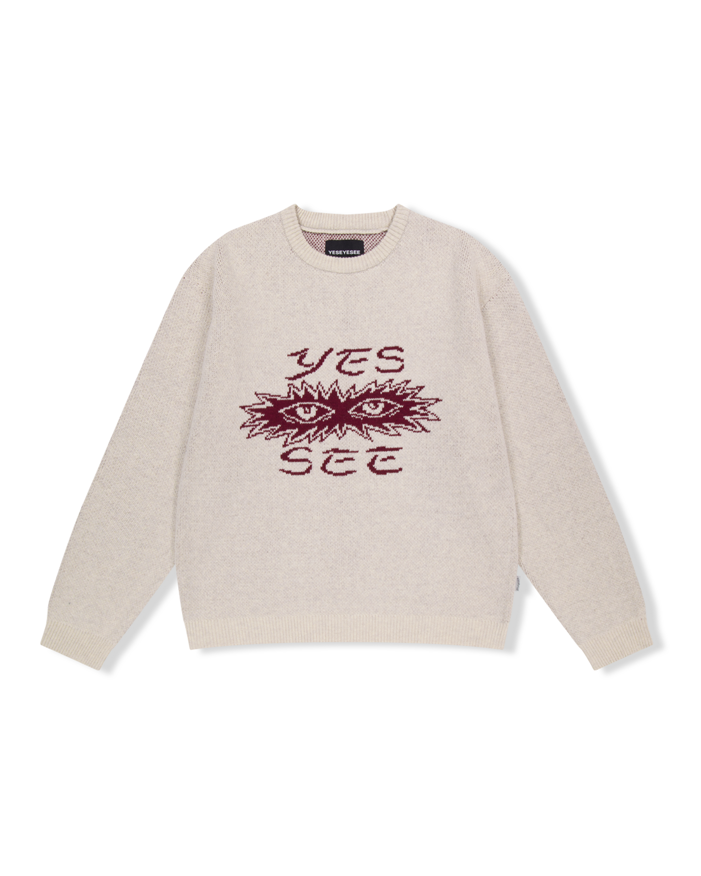 Eye Knit Pullover Sweater