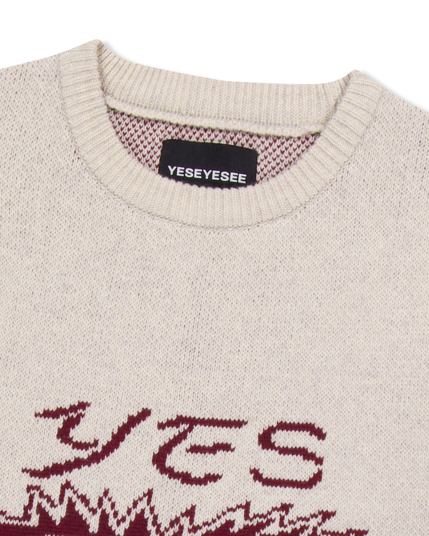 Eye Knit Pullover Sweater