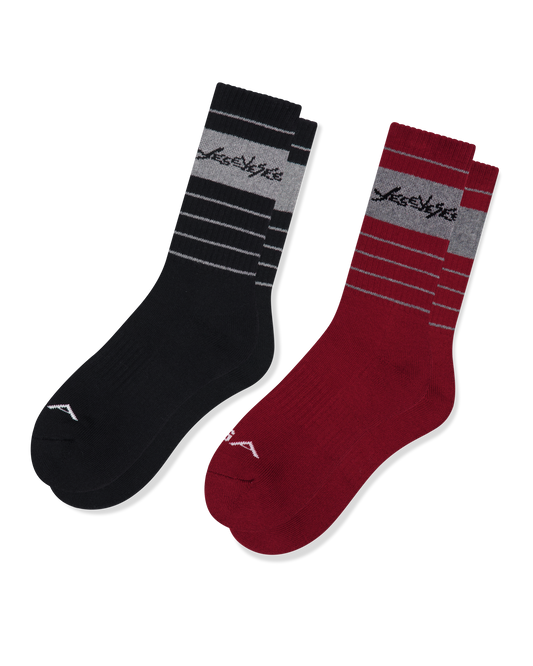 Tenga x Y.E.S Stripe Socks (2pack)