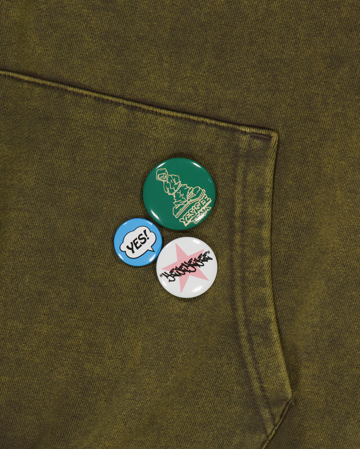 Y.E.S Badges Hoodie