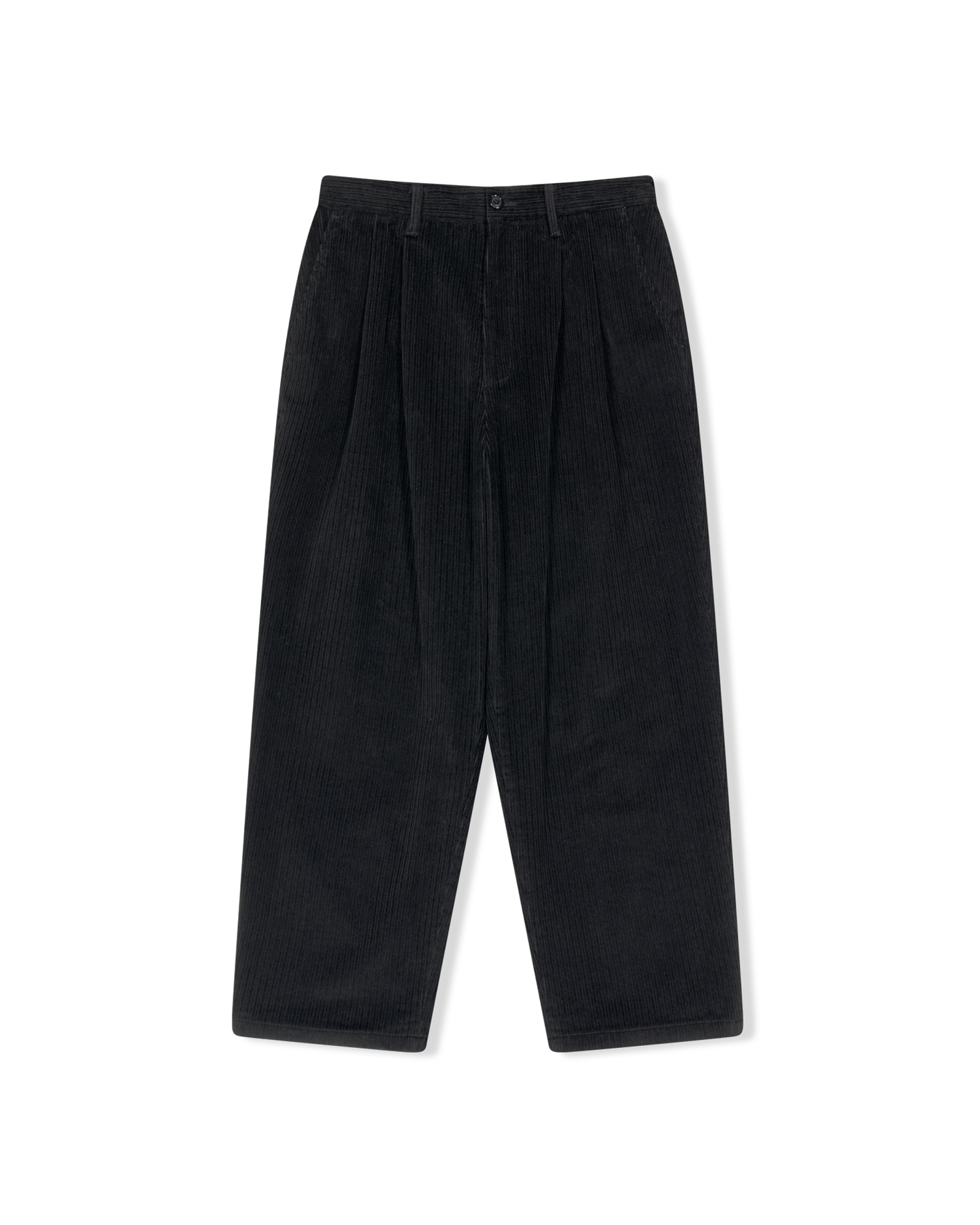 Cord Tucked Pants