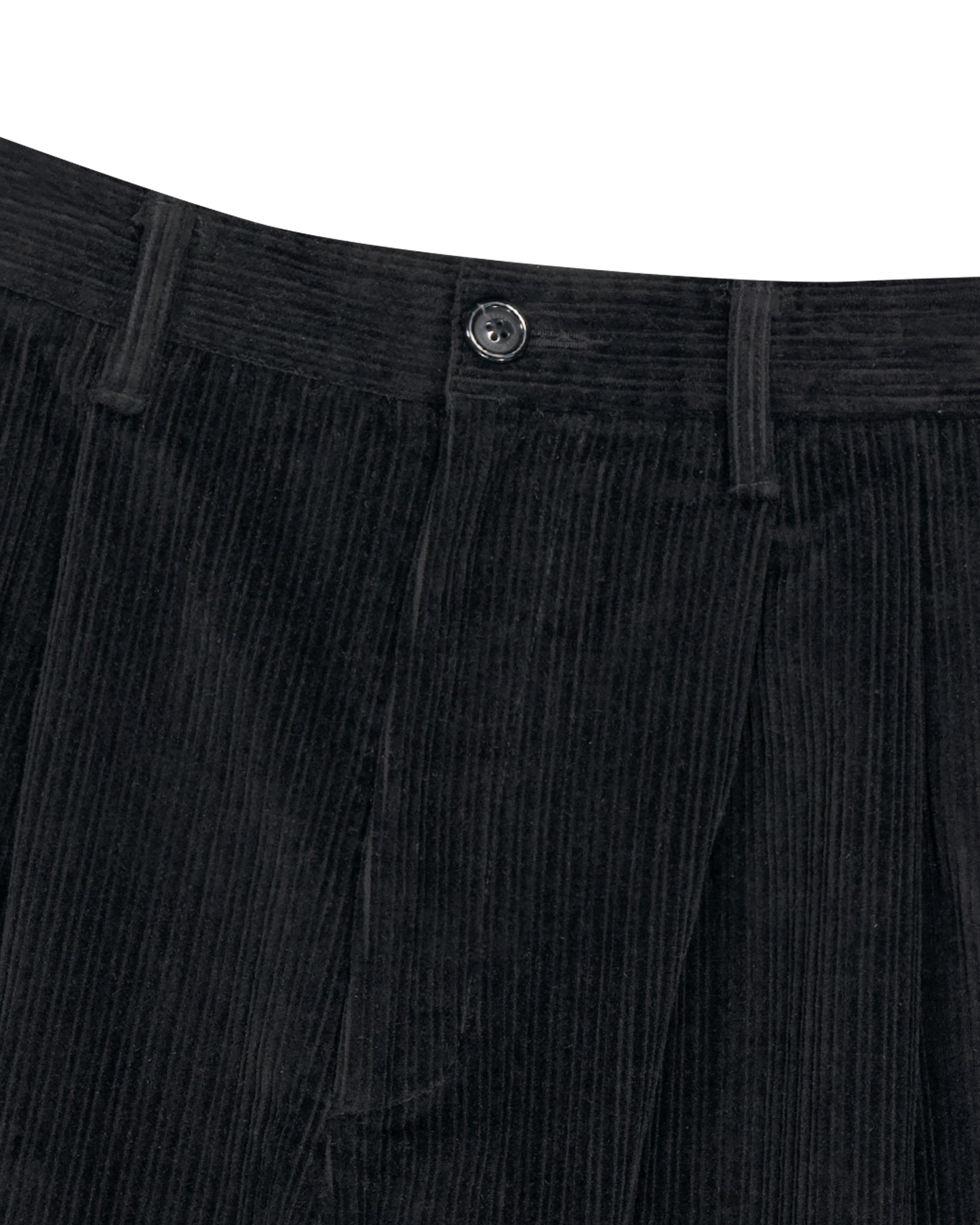 Cord Tucked Pants