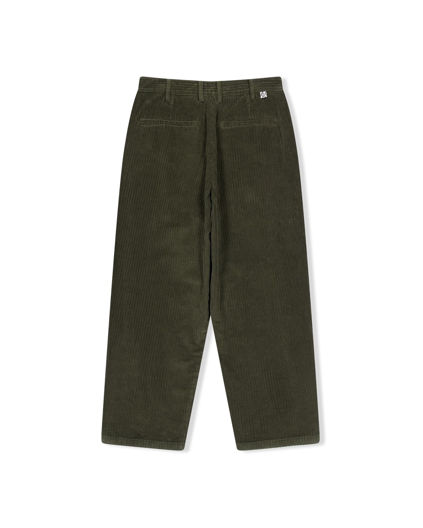 Cord Tucked Pants