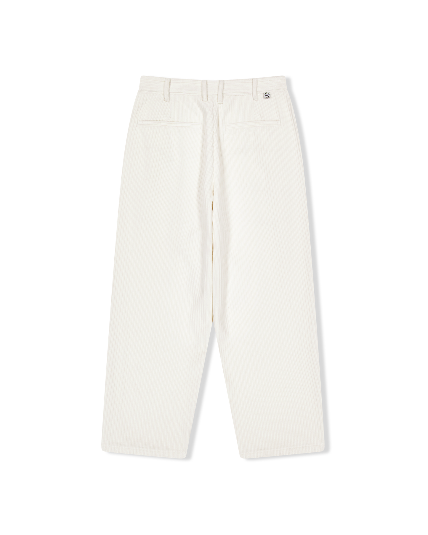 Cord Tucked Pants