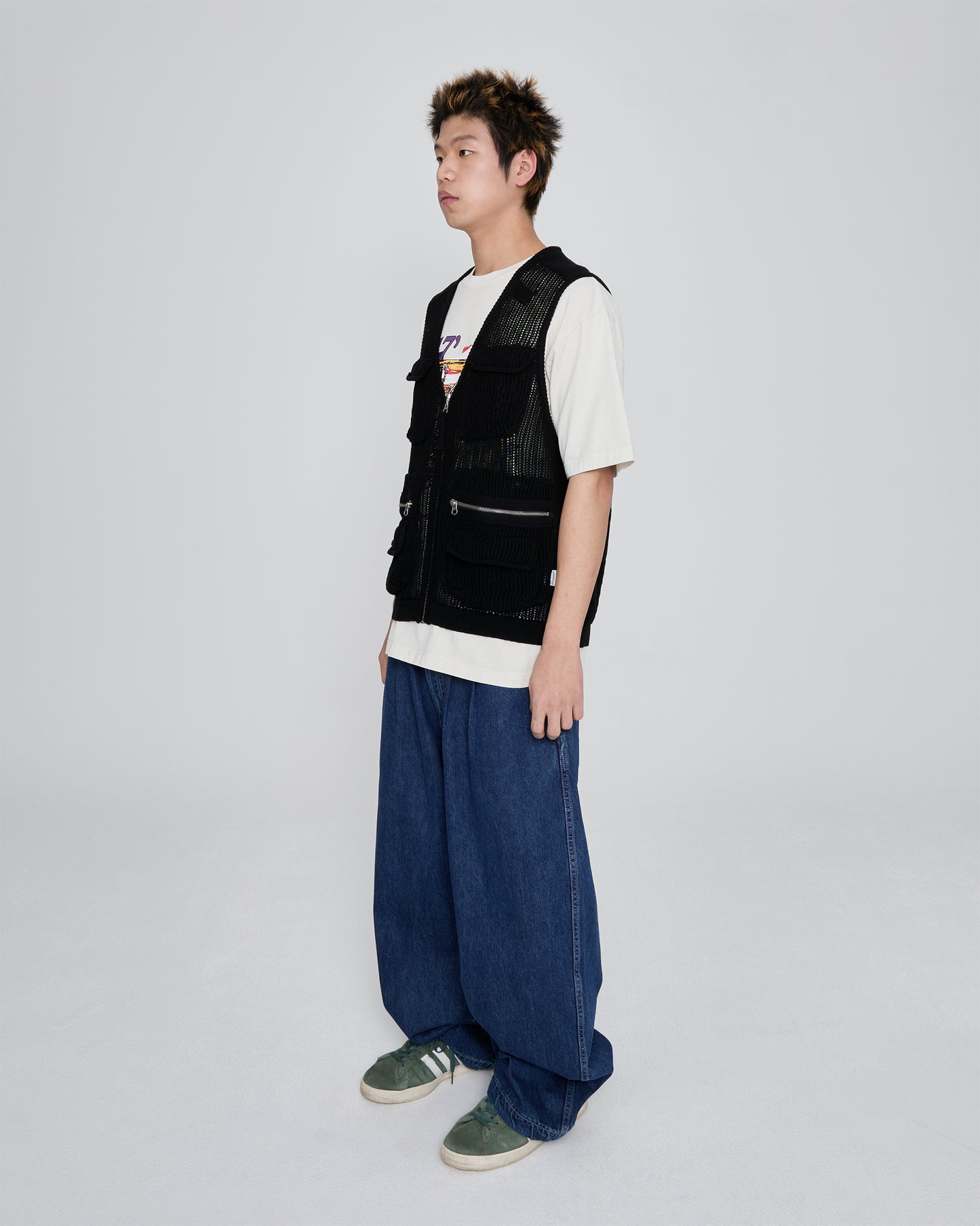 Knitted Utility Vest