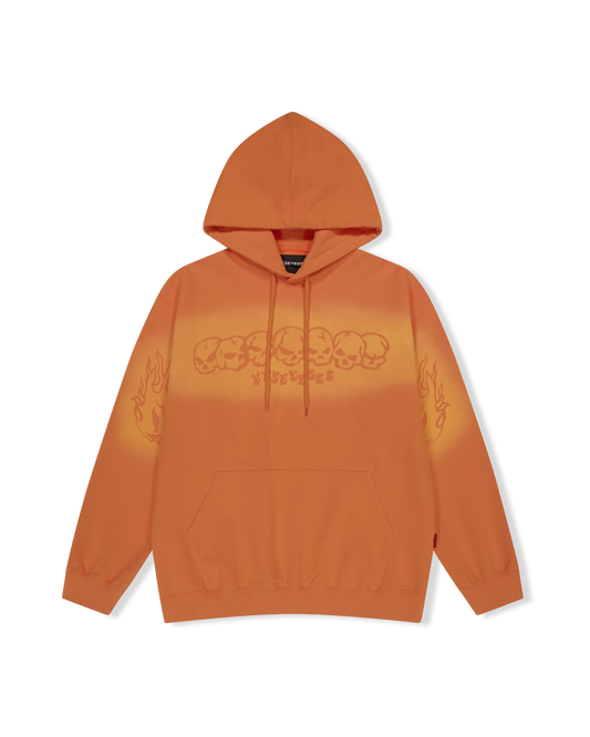 Y.E.S Fade-out Skull Hoodie