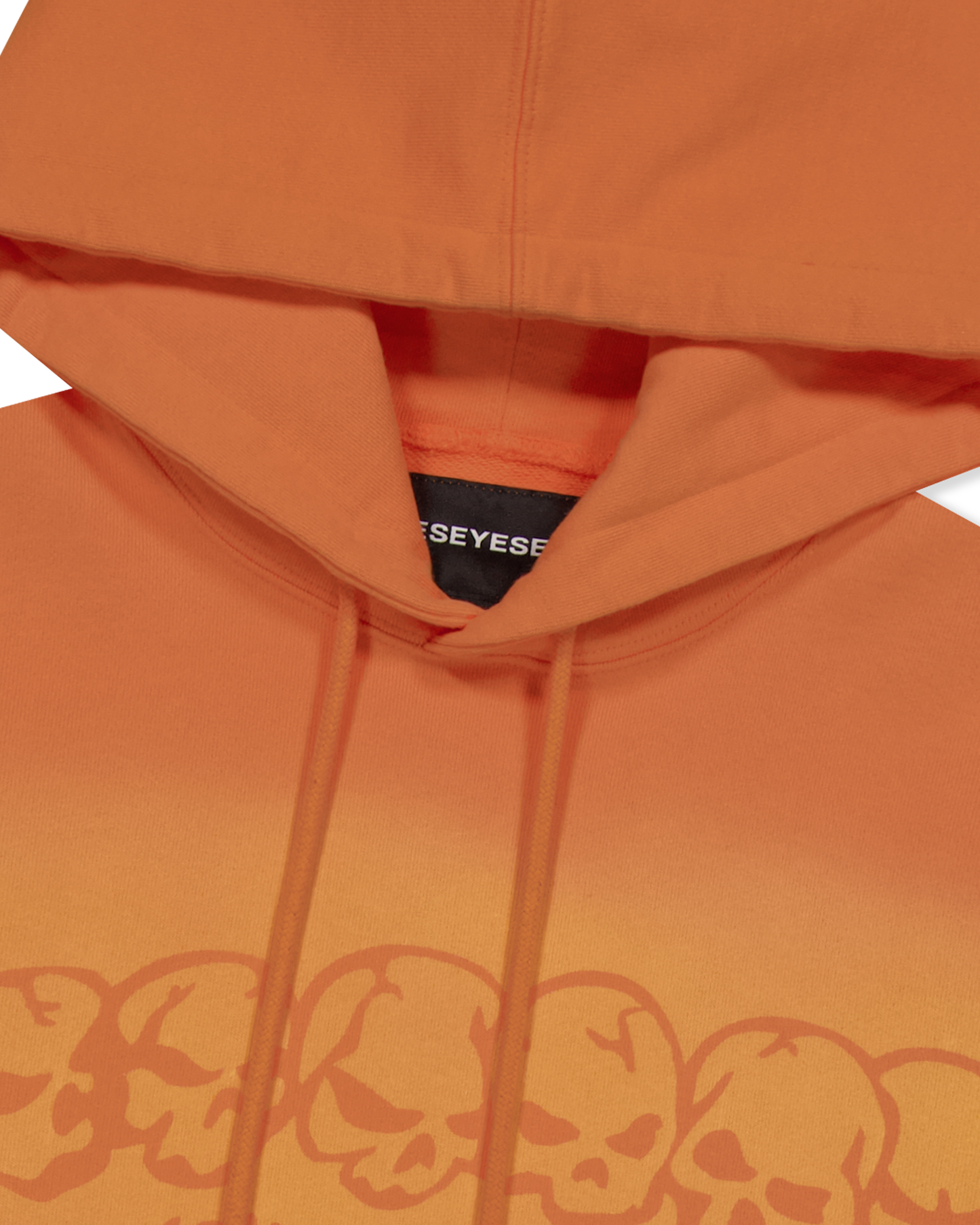 Y.E.S Fade-out Skull Hoodie