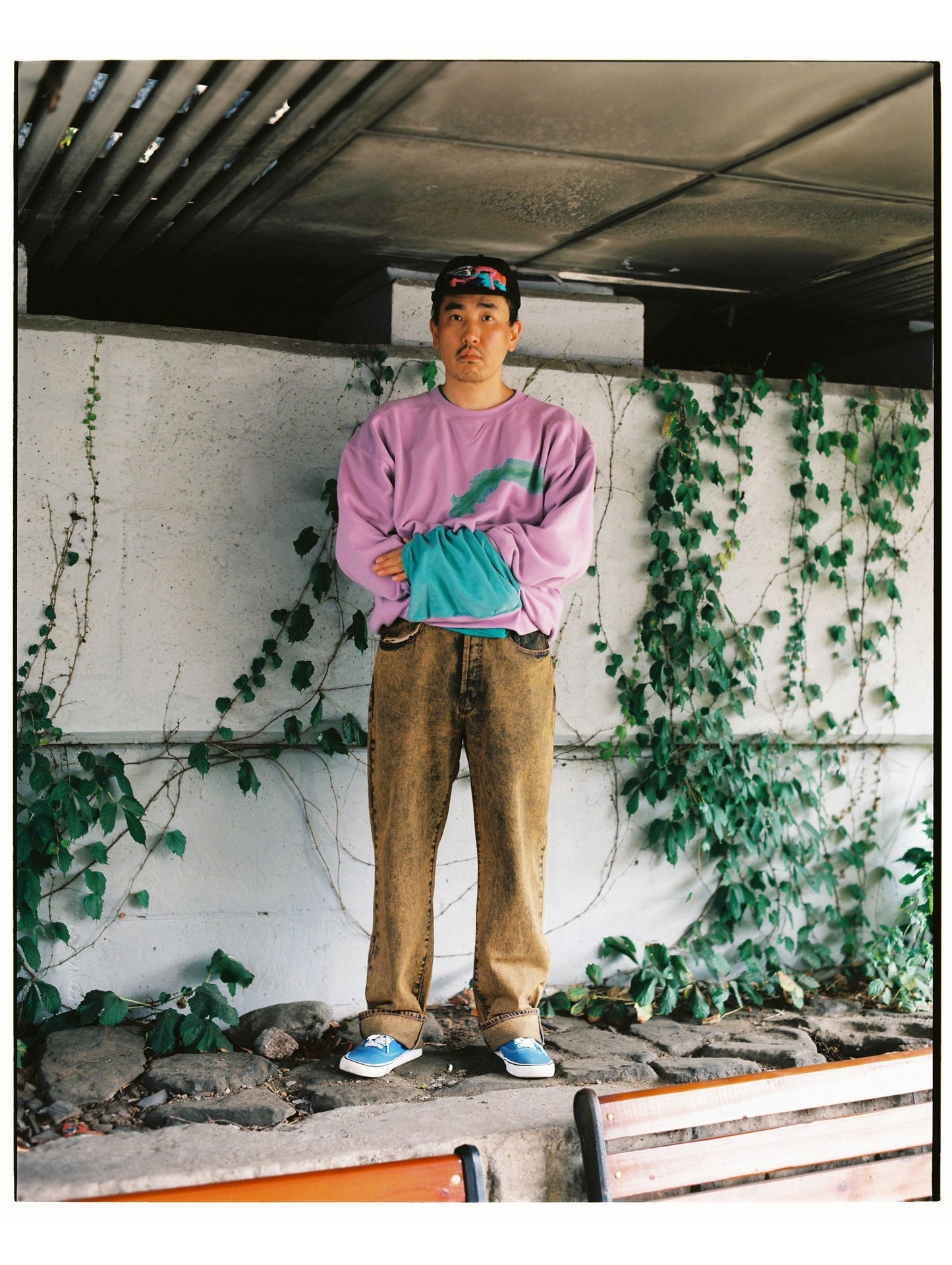 City Hole Denim Pants