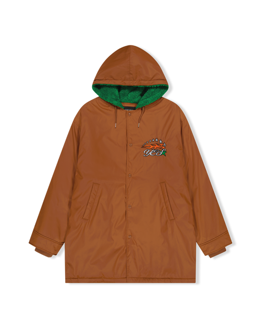 Hairy Lining Long Parka