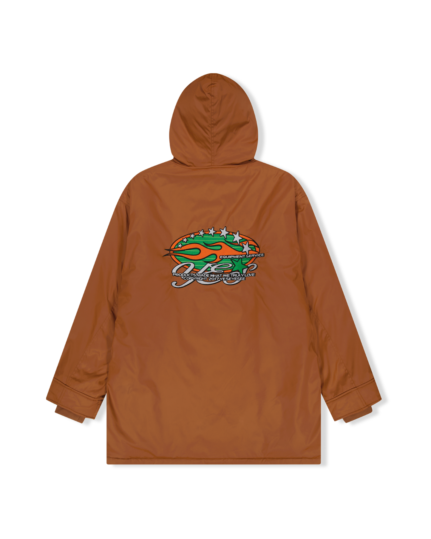 Hairy Lining Long Parka
