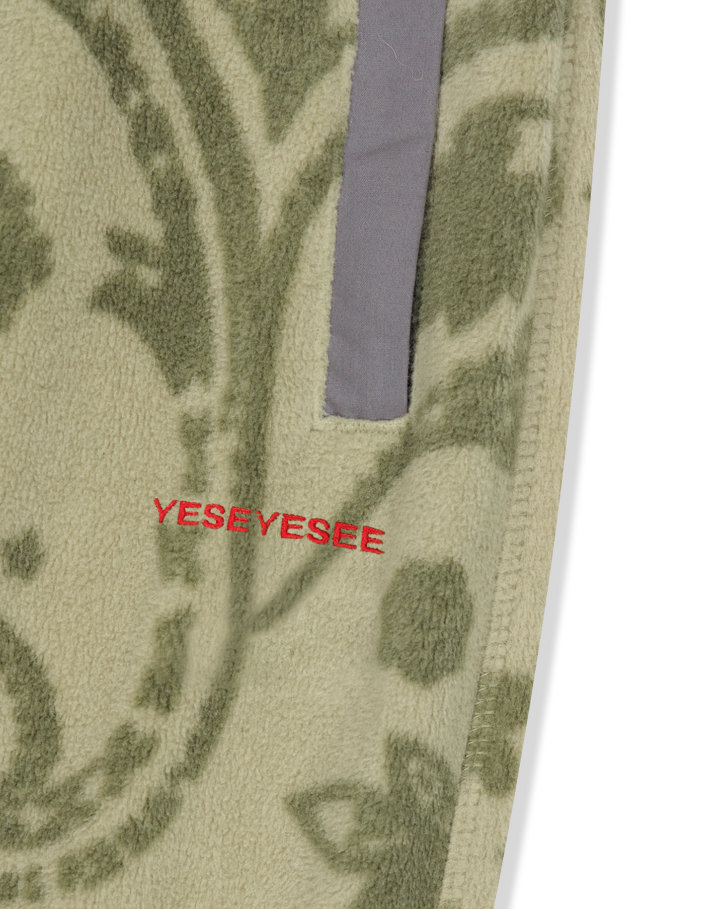 Paisley Polar Fleece Pants