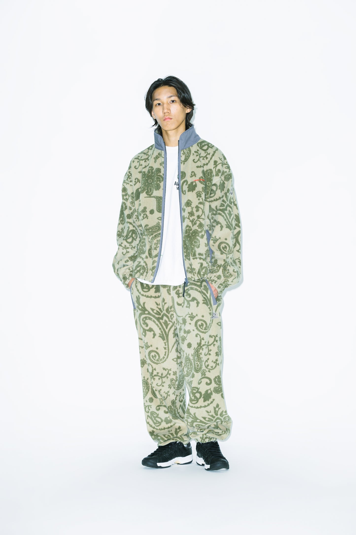 Paisley Polar Fleece Pants