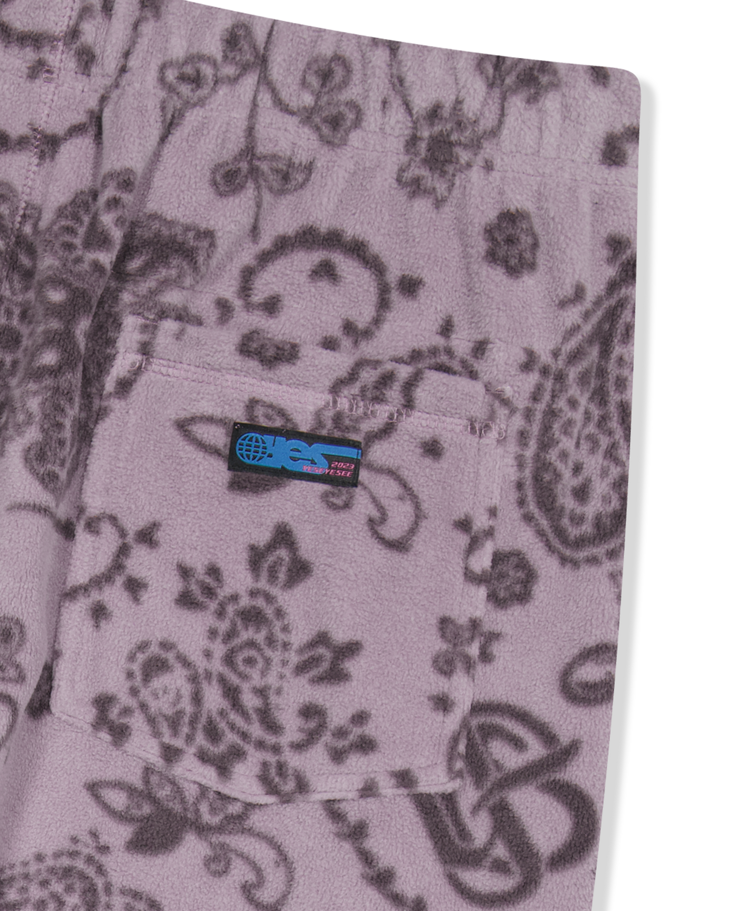 Paisley Polar Fleece Pants