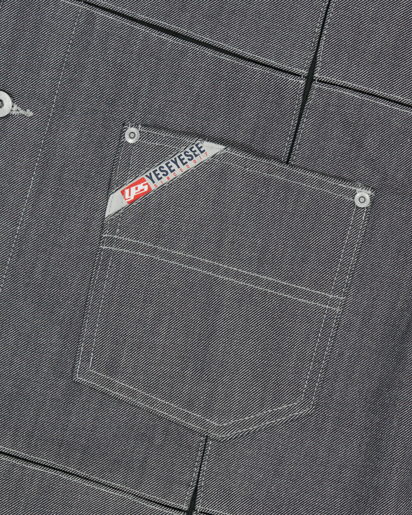 Paneled Denim Jacket