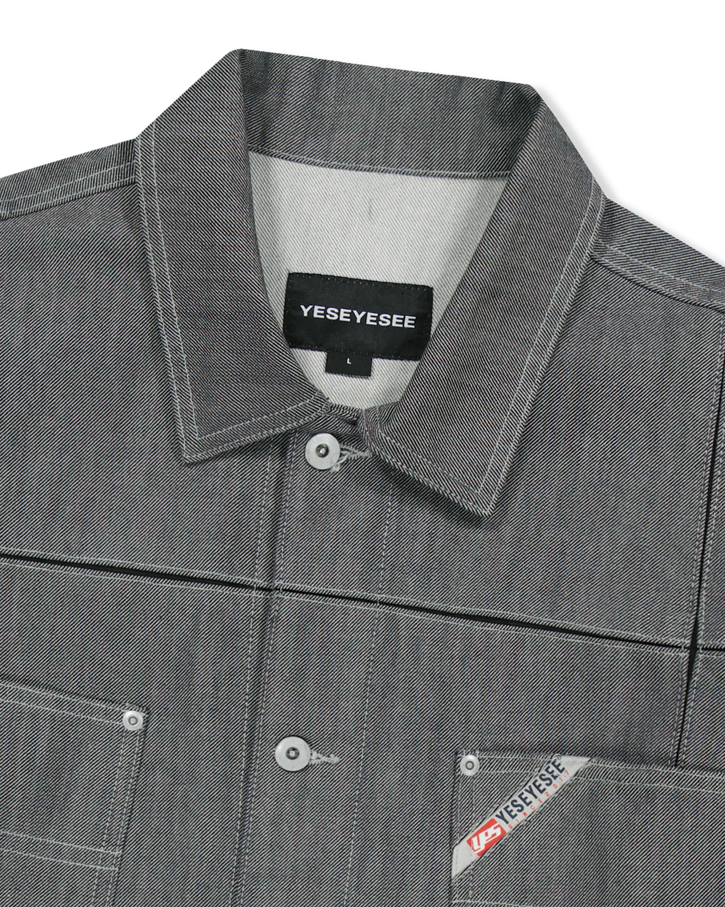 Paneled Denim Jacket