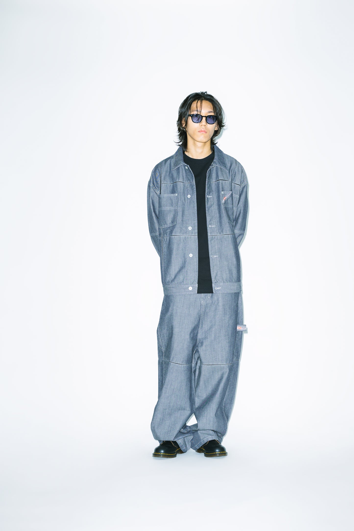 Paneled Denim Jacket